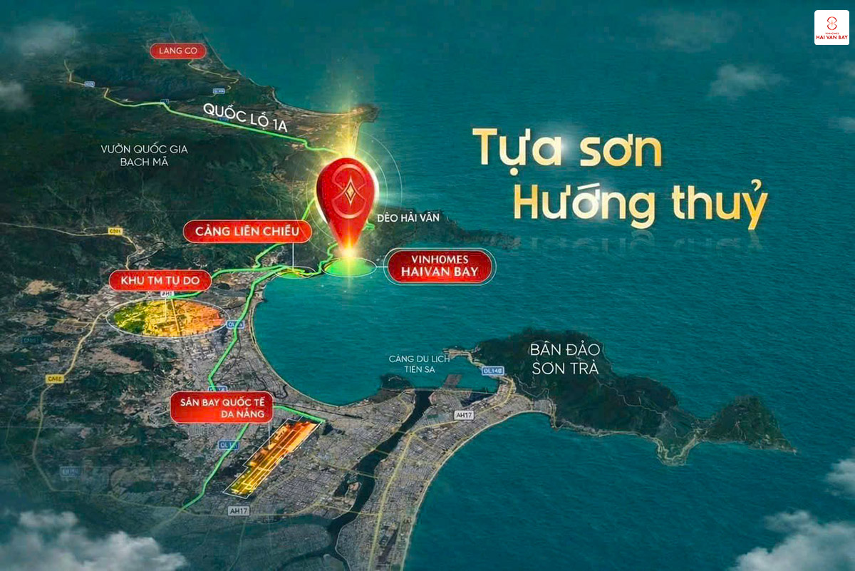 Vinhomes Hải Vân Bay - Bản đồ kết nối vị trí